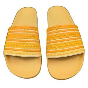 Adidas Originals Adilette J Slides Orange HQ5895